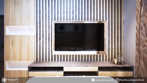 ✨ Menghadirkan sentuhan modern pada kamar tidur Anda dengan backdrop TV yang elegan! ✨ Desain backdrop TV ini memadukan estetika kontemporer dengan fungsionalitas tinggi. Dinding bertekstur kayu dan pencahayaan yang lembut menciptakan suasana nyaman dan mewah, sempurna untuk menemani waktu istirahat Anda. Dengan Ordehaus, setiap detail dirancang untuk memberikan kenyamanan dan keindahan pada ruang pribadi Anda. #DesainKamarTidur #BackdropTV #InteriorKamarTidur #DekorasiKamar #InspirasiKamarT... Backdrop Tv