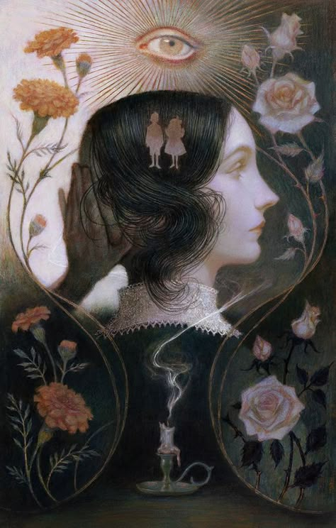 Audrey Benjaminsen, Audrey Aesthetic, Dreamy Illustration, The Turn Of The Screw, Henry James, Arte Inspo, Ethereal Art, 영감을 주는 캐릭터, Surreal Art