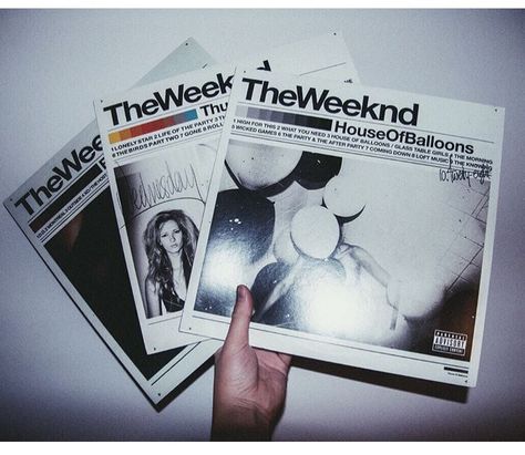 House of balloons/Thursday/echoes of silence Lola Core, Weeknd Trilogy, The Weeknd Trilogy, The Weeknd Poster, House Of Balloons, Abel The Weeknd, Wicked Game, King Of Pops, Album Songs