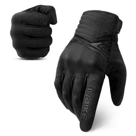 Breathable Mesh Motorcycle Gloves Touchscreen with TPR Palm Pad Hard Knuckles Road Cycling Training, Motorcycle Accessories Men, Leather Motorcycle Gloves, Street Motorcycle, Tactical Gear Loadout, Tactical Gloves, Hand Gloves, Riding Gloves, Cycling Gloves