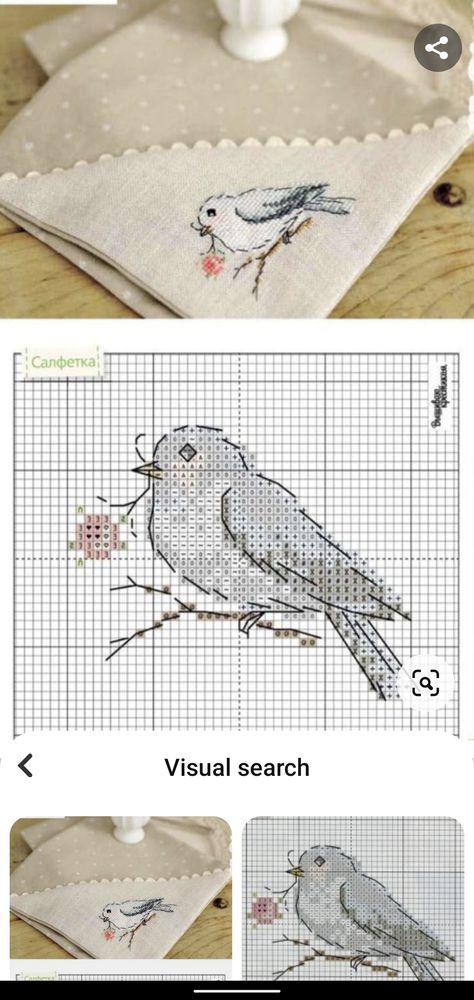 Birds Cross Stitch Patterns, Birds Of A Feather Cross Stitch, Crossstich Ideas, Cross Stitch Birds, Bordados Tambour, Stitching Projects, Cross Stitch Tree, Cross Stitch Bookmarks, Cross Stitch Bird