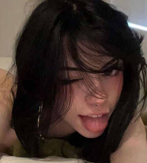 Egirl Poses Reference, Hanna Howo, Hannah Uwu, Tounge Out Face, Anime Tounge Out Face, Soft Aesthetic Outfits, Social Media Tiktok, Hannah Owo, Millions Of Followers