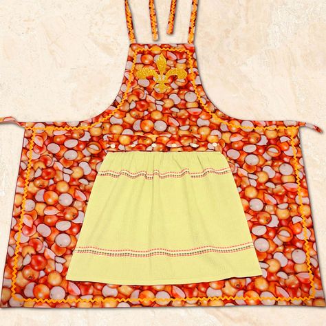 Towel Aprons, Kitchen Towel Apron, Dish Towel Apron, Apron With Towel, Aprons With Towel Attached, Towel Apron Diy, Apron With Towel Attached Pattern, Apron With Towel Attached, Apron Patterns Free