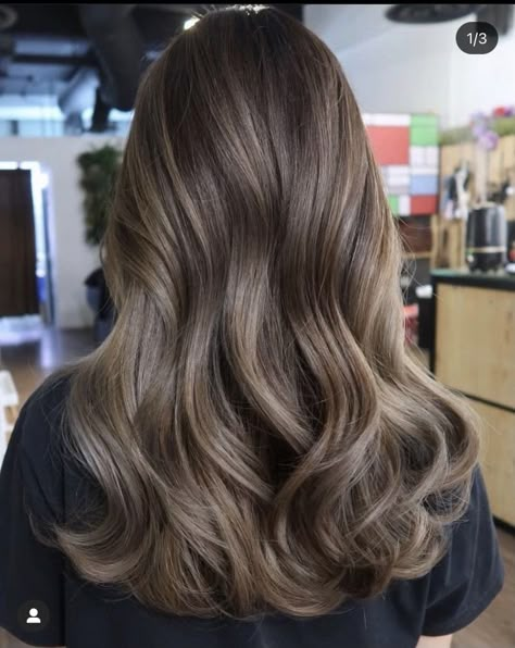 Ash Brown Hair Balayage, Guytang Mydentity, Hair Dressers, Ash Beige, Wine Hair, Brown Hair Looks, Brown Hair Inspo, Colour Hair, Brunette Hair With Highlights