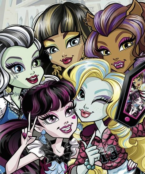 monster high girls pretty cute group cartoon Cartoons Group, Old Cartoon Shows, Arte Monster High, Klub Winx, Monster High Pictures, Free Comic Books, Moster High, Catty Noir, Childhood Tv Shows