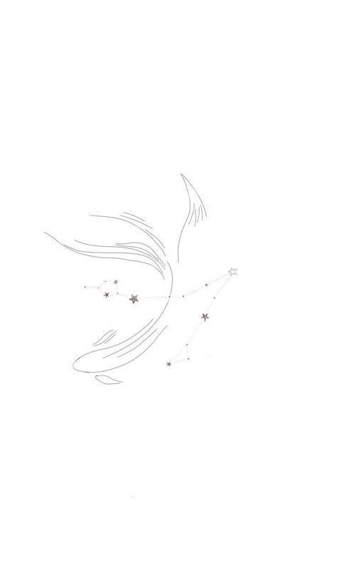 Pisces Minimal Tattoo, Pisces Line Tattoo, Capricorn Simple Tattoo, Minimalist Tattoo Pisces, Vertical Tattoo Design Simple, Minimalist Pisces Tattoo, Pices Tattoo Minimalist, Small Pisces Tattoos For Women, Mermaid Fine Line