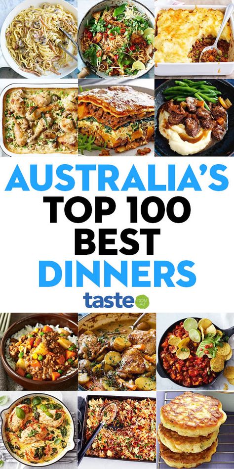 Take a bow carbonara, roast lamb, lasagne and savoury mince (just to name a few) because you’ve just been cooked, loved and rated the very best easy and family-friendly dinners in the country. #dinner #dinnerrecipes #dinnerideas #australia #australian #australianrecipes Australian Food Recipes Dinners, Australian Meals Recipes, Australia Food Recipes, Australian Recipes Dinner, Easy Australian Food Recipes, Foods From Different Countries, Traditional Dinner Ideas, Australian Dinner Recipes, Country Dinner Ideas