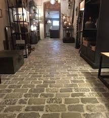 Antique Stone Flooring, Flagstone Tile, Sandstone Tile, Travertine Floor Tile, Manor Interior, Flagstone Flooring, Stone Floor, Natural Stone Flooring, Radiant Floor Heating