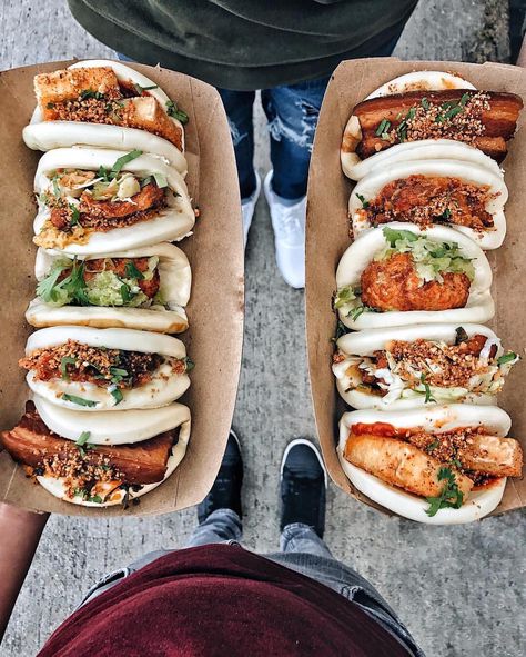 626 NIGHT MARKET on Instagram: “Bao down to the GUA BAO! @baohausnyc, co-owned by famed chef and food personality @mreddiehuang, will make their first appearance as a…” Bao Aesthetic, 626 Night Market, Gua Bao, Bao Buns, Cocktail Desserts, Labor Day Weekend, Food Garnishes, Night Market, Pop Up Store