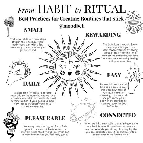 Daily Witch Routine, Spiritual Practices Daily, Personal Rituals, Art Spirituality, Spiritual Psychology, Energy Healing Spirituality, Energy Art, Get My Life Together, Improve Mental Health