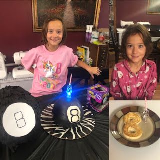 Working Mom Wonders: Magic 8 Ball Birthday Party Magic 8 Ball Birthday Party, Crazy 8 Birthday Party, Magic Eight Ball, Ball Birthday Party, 8 Birthday, Eight Ball, Ball Birthday Parties, Magic 8 Ball, Ball Birthday