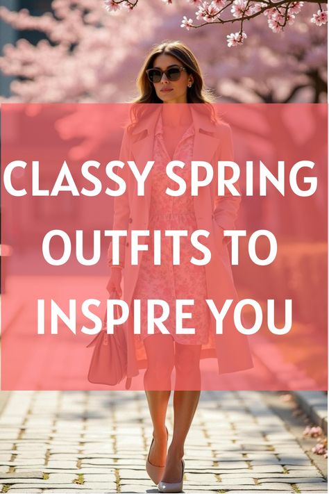 Classy Spring Outfits to Inspire You Spring Fashion Outfits 2025, Spring Outfits 2025 Trends, Spring Fashion 2025, Fashion Trends 2025 Spring Summer Women, Spring 2025 Outfits, Spring 2025 Fashion Trends Women, Spring 2025 Fashion Trends, Classy Spring Outfits, Springtime Outfits