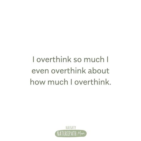 And so it goes! 🤣 Who else is a chronic over thinker who thinks about how much they overthink? I'm not the only one, right? 👀 When You Overthink Everything, Why Do I Overthink Everything, I Overthink, Flower Essences, One And Only, Essence, Funny, Quotes