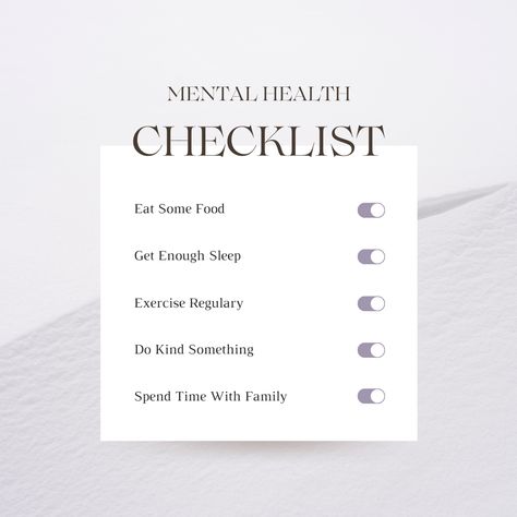 Purple Minimalist Mental Health Checklist Instagram Post Free Canva Template #goodware #luoffa #canva #template Checklist Instagram Post, Health Checklist, Purple Minimalist, Food Shots, Instagram Template Free, Checklist Template, Cosmetic Shop, Health Business, Perfume Design