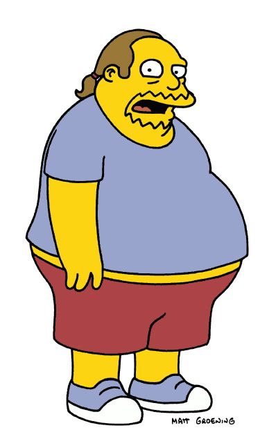 Worse Comic Book Guy pin ever Hairstyles For Balding Men, The Simpsons Show, Balding Men, Balding Mens Hairstyles, Comic Book Guy, Nerdy Guys, Healthy Man, Simpsons Art, Matt Groening