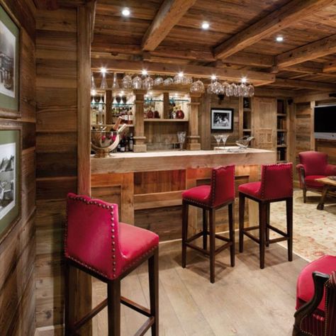 Floors from weathered marriage of browns paired with classy furniture, to its unique facade--brutalist stone and sculptured wood architecture, Chalet Ormello gives you a rustic-victorian vibe you could call home.✨ . . . . #luxurytravel #bestvacations#luxurydestination #globetrotter#vacationhomerental #traveldestination #beautifuldestinations #France #Courchevel #luxurytraveldestination Apres Ski Bar, Ski Bar, Ski Room, Mountain Interiors, Courchevel 1850, Chalet Chic, Luxury Ski Chalet, Ski Chalets, Ski House