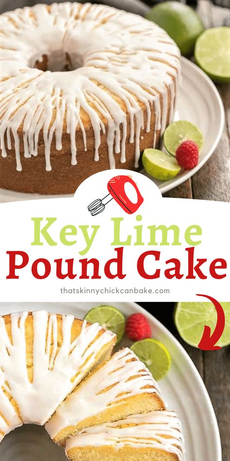 Key Lime Cake Recipe, Cider Cookies, Lime Cake Recipe, Key Lime Pound Cake, Lime Pound Cake, Key Lime Desserts, Key Lime Cake, Citrus Desserts, Sweet Sauces