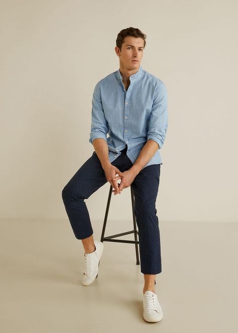 Elevate Your Style: Top 18 Men's Formal and Smart Casual Fashion Trends 2024 Men's Causal Outfits, Men's Smart Casual, Summer Smart Casual Men, Business Casual Outfit Men, Men Smart Casual, Smart Casual Outfit For Men, Smart Casual Outfit Men, Smart Casual Menswear Summer, Men Smart Casual Outfit