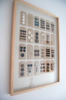 Button Display, Sewing Room Inspiration, Sewing Room Decor, My Sewing Room, Sewing Rooms, Creation Couture, Button Cards, Antique Buttons, Button Art