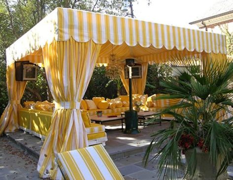 Cabana Ideas Backyard, Pool Canopy, Pool House Cabana, Porch Shades, Pool Cabanas, Beach Patio, Custom Canopy, Backyard Canopy, Event Bar