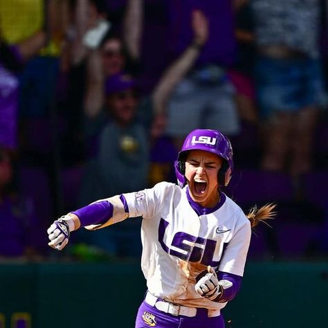 Lsu Softball, Softball Aesthetic, College Softball, Grand Slam, Softball, Collage, On Instagram, Pins, Quick Saves