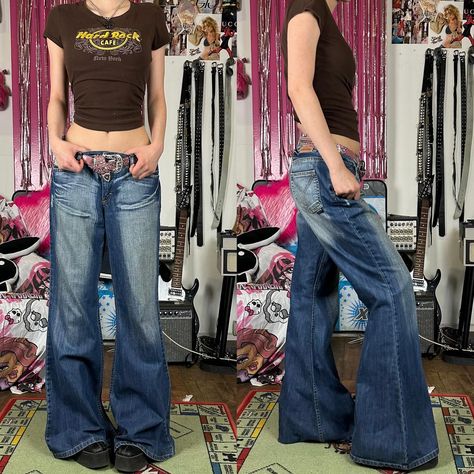 SOLD Hard rock 2000s tee price: 1700 din S/M duzina: 60cm sirina: 40cm SOLD 00s flare jeans Price: 2500 din M Poluobim struka: 44cm Butina: 28cm Duzina: 114cm For more detailed measurements dm me <3 • • • • • • • • • • • • keywords 2000s magazine 2000s club aesthetic 2000s fashion outfits early 2000s photoshoot backdrop y2k fashion early 2000s icons 2000s emo 2000s Japanese fashion 2000s webcore 2000s punk aesthetic 2000 outfits early 2000s fashion trends gothic y2k y2k grunge fashion y2k i... 00s Fashion Trends Early 2000s, 2000 Fashion Trends Early 2000s, 2000s Rock Aesthetic, 2000s Club Outfits, 2000s Grunge Fashion, Early 2000s Fashion Aesthetic, Early 2000 Outfits, 2000 Fashion Outfits, Rock Fits