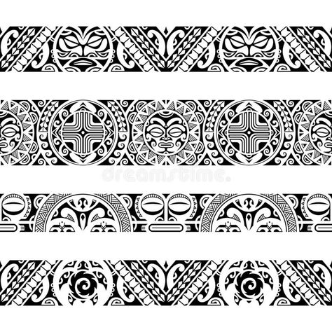 Tattoo Maori Perna, Tattoo Bracelets, Maori Tattoo Patterns, Maori Tattoo Arm, Polynesian Tattoo Sleeve, Tato Maori, Tattoo Sonne, Tattoo Band, Forearm Band Tattoos