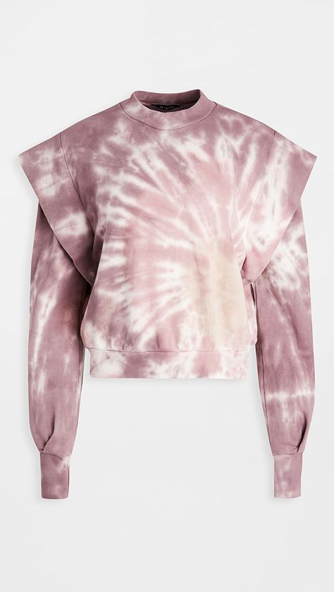 Active Style, Puff Sleeve Cardigan, Tie Dye Sweater, Dye Sweatshirt, Tie Dye Pattern, Tie Dye Sweatshirt, Sweatshirts Online, Tie Dye Patterns, Tie Dye Print