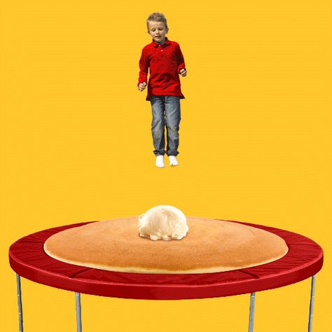 Dennys Tumblr, Trampoline Jump, Illustration Gif, Lol Gif, Illustration Funny, Surreal Art, Animated Gifs, Design Illustration, Animated Gif