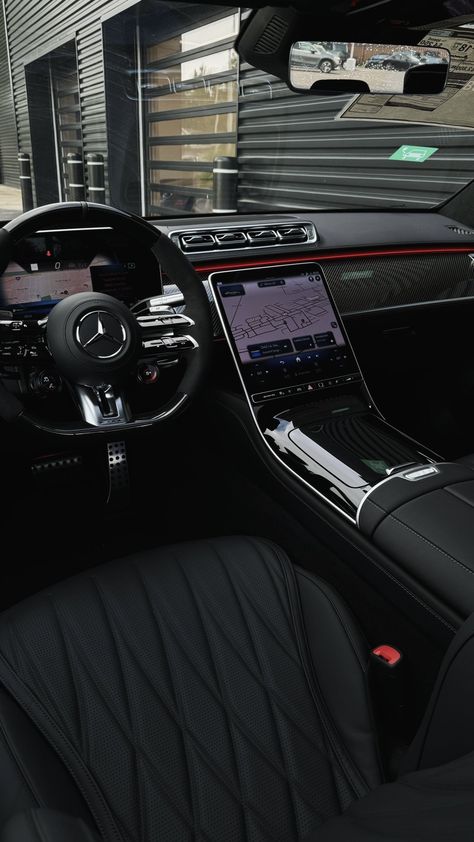 Mercedes Benz Interior, Mercedes Interior, C 63 Amg, Dream Cars Mercedes, Inside Car, Mercedes Cls, Luxury Car Interior, Benz Amg, Classy Cars