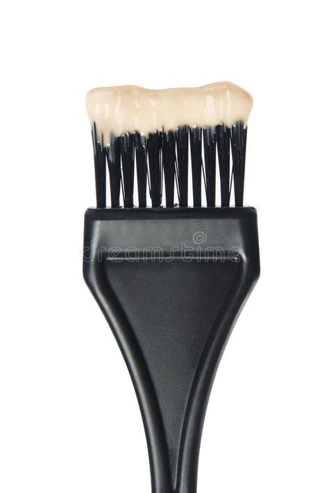 Hair dye brush. Black plastic hair dye brush isolated on white background , #AD, #brush, #Black, #Hair, #dye, #plastic #ad Hair Color Brush, Hair Dye Brush, Makeup Wallpapers, Hair Illustration, Black Hair Dye, Hair Supplies, Golden Hair, Instagram Ideas Post, Salon Services