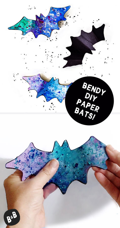 Photos of DIY paper bats Diy Halloween Decorations For Toddlers, Fall Crafts Elementary, Fall Halloween Crafts For Kids, Bat Toddler Activities, Bat Art Preschool, Bat Art Projects For Kindergarten, Spider Art Projects For Kids, Bat Crafts For Toddlers, October Arts And Crafts For Kids