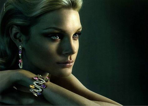 Jessica Stam for Bvlgari Jewellery Advertising, Jessica Stam, Bvlgari Jewelry, Jewelry Editorial, Trendy Jewerly, Jewelry Photoshoot, Jewelry Ads, Jewellery Sketches, Tiffany Jewelry