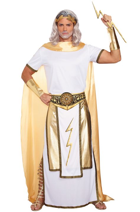 Zeus Costume, Poseidon Costume, Goddess Costume Diy, Greek Mythology Costumes, Mythology Costumes, Greek God Costume, Greek Costume, Greek Goddess Costume, Goddess Costume