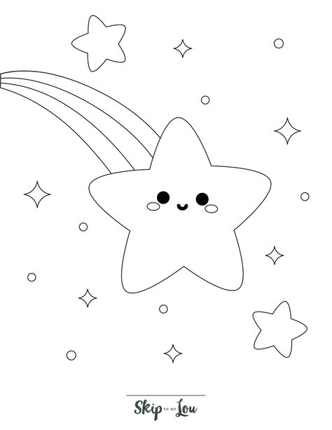 Free Printable Star Coloring Pages - Great for Kids | Skip To My Lou Palette Playground, Toddler Crayons, Name Coloring Pages, Snowman Coloring Pages, Owl Coloring Pages, Skip To My Lou, Star Coloring Pages, Rainbow Printable, Printable Star