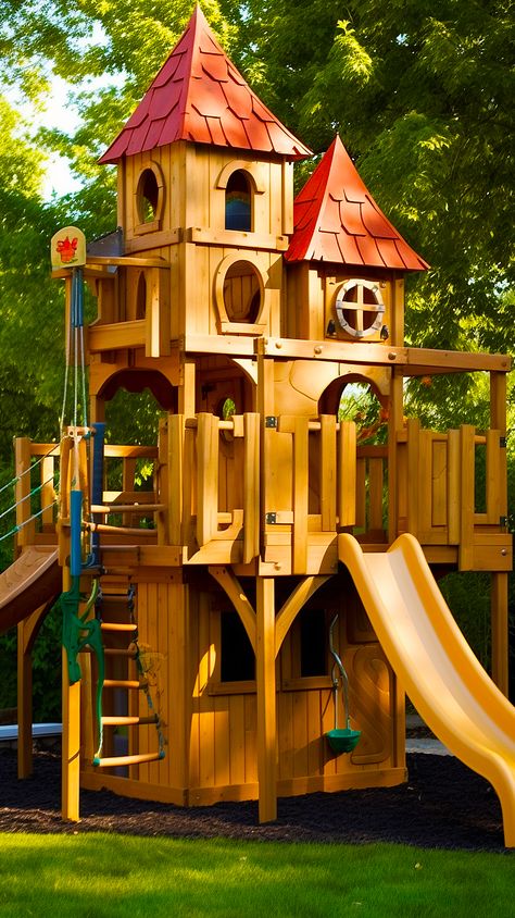 Create an Enchanting Outdoor Kingdom with a Rustic Castle Playset for Imaginative Play
-
Rustic castle playset
Outdoor castle playset
Wooden castle playset
Rustic castle playhouse
Outdoor castle for kids
Rustic castle swing set
Backyard castle playset
Wooden castle fort
Rustic castle climber
Outdoor castle structure Wooden Castle Playhouse, Castle Playhouse Plans, Castle Structure, Castle Playground, Elevated Playhouse, Rustic Castle, Grand Castle, Backyard Firepit Area, Castle Fort