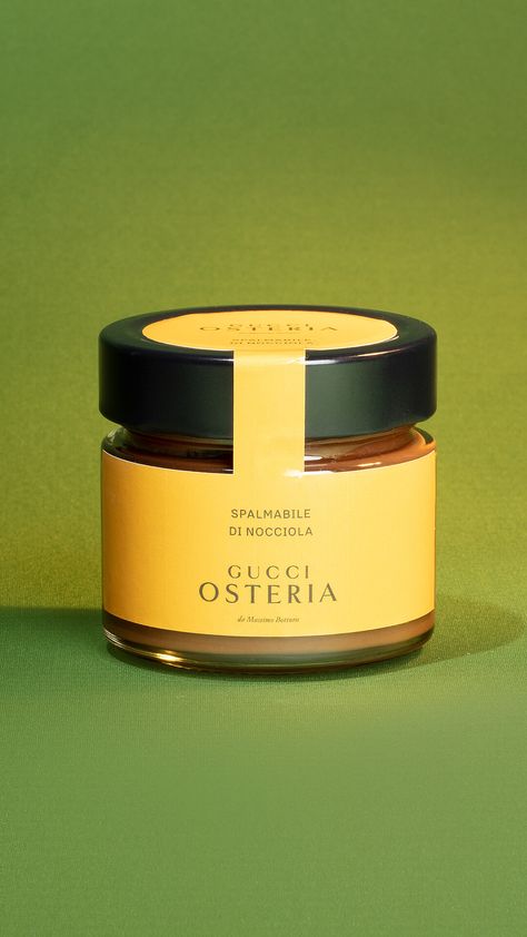 Gucci Osteria, Sunflower Lecithin, Hazelnut Spread, Food Labels, Afternoon Snacks, Design Thinking, Label Design, Cocoa Powder, Hazelnut