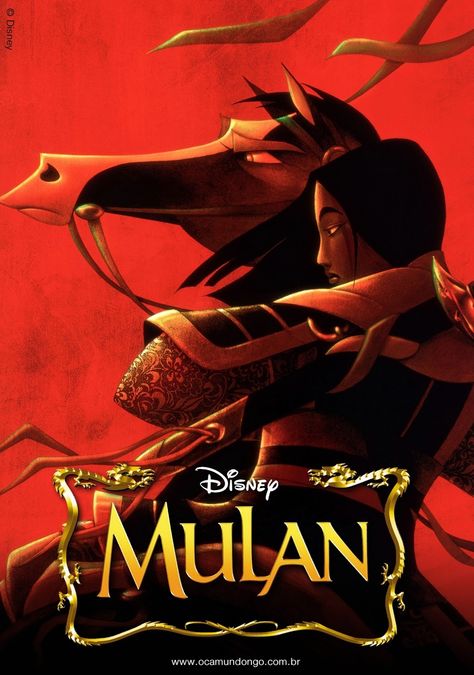 Mulan (1998) Mulan Movie, Walt Disney Movies, Disney Movie Posters, Movie Club, Film Disney, Eddie Murphy, Walt Disney Pictures, Pinturas Disney, Disney Films