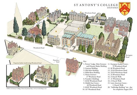 Misfits High, Oxford Map, Maps Architecture, Poster Website, University Application, Tour Design, Oxford College, Hippo Campus, Auditorium Design