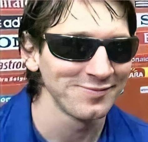 Messi Funny Pictures, Messi Sunglasses, Funny Messi Pictures, Messi Random, Lionel Messi Funny Pictures, Messi Young Photos, Ankara Messi, Messi Meme, Messi Memes Funny