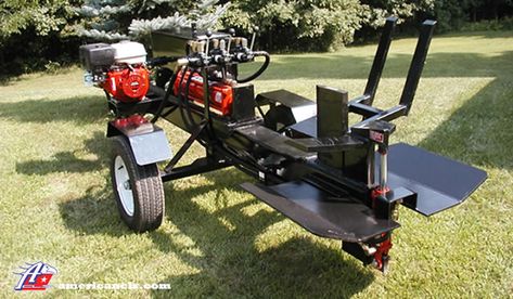 American Conveyors & Log Splitters - Hydraulic 4-Way Hydraulic Log Splitter, Log Splitters, Wood Splitter, Log Splitter, Design Planning, An Animal, Picnic Table, Places To Go, Log