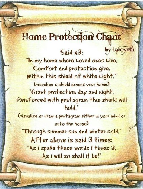 Home protection chant (printable page) Protection Chant, Wiccan Prayers, Spells For Beginners, Under Your Spell, Magick Spells, Wiccan Spell Book, Witchcraft Spell Books, Witch Spell Book, Wicca Witchcraft