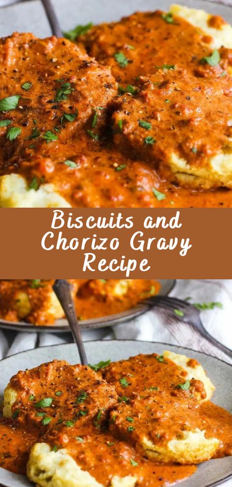 powder 1 tablespoon granulated sugar 1 teaspoon salt 6 tablespoons unsalted butter, cold and cubed 3/4 cup whole milk For Beef Chorizo Recipes, Chorizo Gravy, Chorizo Recipes Dinner, Homemade Chorizo, Beef Chorizo, Southern United States, Chorizo Recipes, Fluffy Biscuits, Tofu Dishes