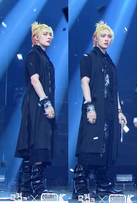 Ateez Pirate Outfit, Mingi Outfit, Pirate Bard, Ateez Fashion, Cyberpunk Outfit, Ateez Concert, Pirate Outfit, Ateez Mingi, Gala Outfit