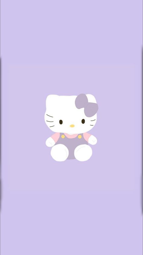 Purple Kitty Wallpaper, Light Purple Hello Kitty Wallpaper, Hello Kitty Purple Wallpapers, Purple Hello Kitty Wallpaper, Iphone Wallpaper Violet, Purple Wallpapers, Hello Kitty Wallpaper Hd, Kitty Pictures, Iphone 8plus