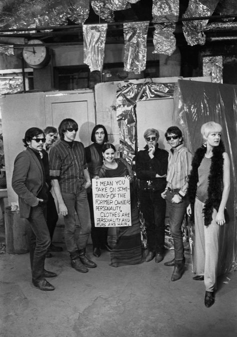 From left: a friend, a friend, Sterling Morrison, Cale, Julie Garfield, Warhol… Larry Fink, Warhol Factory, The Velvet Underground & Nico, Edie Sedgwick, The Velvet Underground, Celebrity Culture, Lou Reed, Lost Images, The Velvet