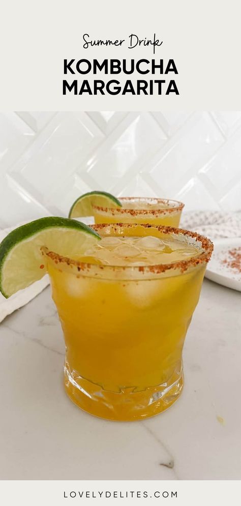 Kombucha Margarita, Cucumber Margarita, Kombucha Recipe, Healthy Cocktails, Probiotic Benefits, Kombucha Tea, Mango Margarita, Fermented Drink, Refreshing Food