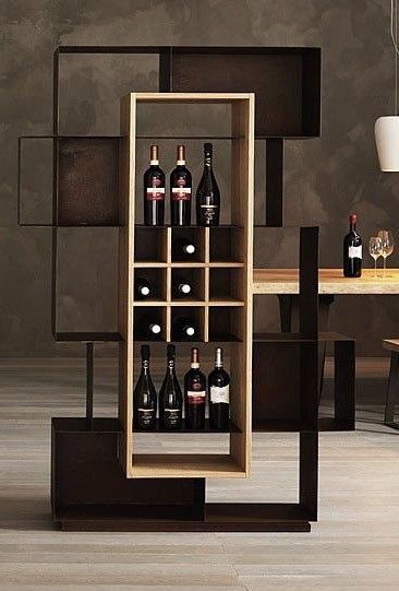 Wine Rack Design, Bar In Casa, Metal Bookshelf, Wine Shelves, Home Bar Designs, Wine Display, Creative Furniture, Shelf Design, Wine Room