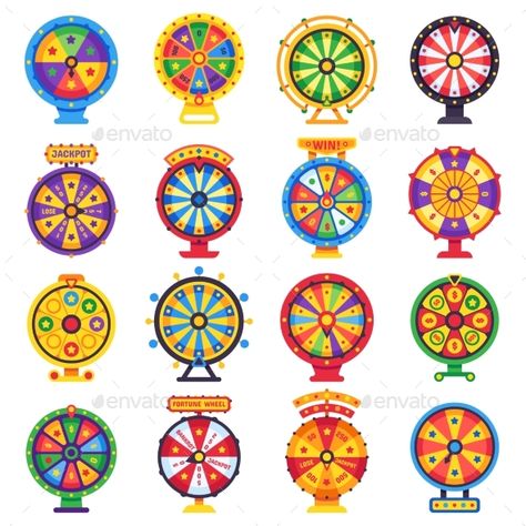 Wheel of Fortune #Wheel, #Fortune Lucky Wheel Design, Fortune Wheel Design, Wheel Of Fortune Game, Fortune Wheel, Spin Wheel, Prize Wheel, Roulette Game, Casino Slot Games, Infographic Design Inspiration