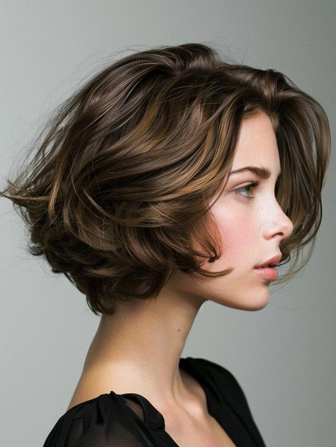 Chic Concave Bob Haircuts for a Bold New Look Short Choppy Haircuts, Bob Haircut Curly, Blonde Bob Hairstyles, Hair Inspiration Short, Short Wavy Hair, Haircuts For Long Hair, Short Hair Haircuts, Bob Haircut, Long Blonde Hair